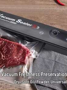 Vacuum Sealing Machine Vacuum Sealing Film Vacuum Sealing Machine Vacuum Sealing Machine Food Packaging Finishing Machine Kitchen Tool - Black - View 4
