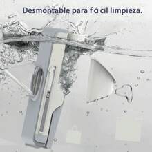 Cortadora de alimentos, picadora de alimentos profesional de acero inoxidable ajustable, cortadora de verduras, con protección anticorte y grosor ajustable, gris - Gris - Ver 5