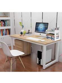 Organizador de Escritorio para Carpetas de Archivos, Organizador Escritorio para Papeles de 5 Capas y Clasificador Organizador de Accesorios de Escritorio para Oficina Hogar Escuela (Blanco) - Blanco - Ver 5