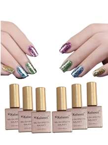 GAMA de Gelish Efecto Galaxy  Kalanzi ( 2 Gamas) - Dorado - Ver 3
