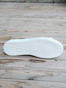 Châu Âu và Châu Mỹ Phong cách Của phụ nữ Giúp đỡ thấp Chóp giầy tròn Giày vải Với In hoa Báo & Lace-up Thiết kế , Ngoài trời Thể thao & Thời gian rảnh rỗi , Thời trang Giày thể thao , Kích thước 43 - Nhiều màu - Xem 8