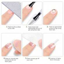 美甲套装 6 件指甲水晶钻 3D 点钻笔胶指甲闪光钻平背工艺品美甲服装鞋包（12 片混合形状）