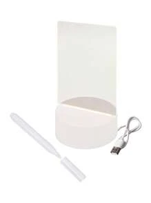 Luminária De Mesa Com Tela Para Escrever