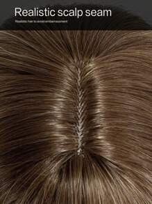 Water Wave Wigs With Bangs Ombre Wigs 28 Inch Heat Resistant Fiber Long Wavy Deep Wave Synthetic Wigs For Women Party Daily Used - Multicolor - View 6