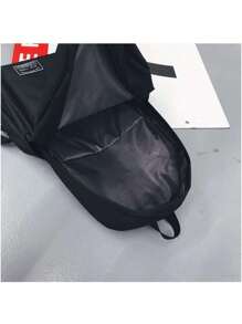 Mochila Moda De Viaje Para Estudiantes Universitarios - Negro - Ver 6