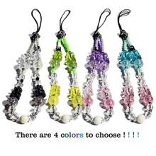 1 Pieza De Colgador Con Forma De Oso De Acrílico Con Cuerda - Blanco y Negro - Ver 7