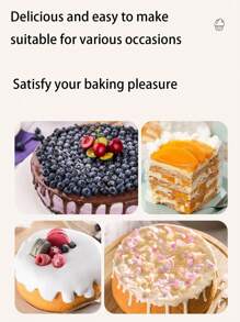 1pc Non-Stick Round Cake Baking Mold, Gold Color Springform Pan, Carbon Steel Bottom Removable Chiffon Cake Mold, Multi-Size Cake Baking Tray, Modern Oven Baking Tool, Heat Resistant Easy Clean