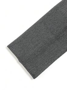 1個街頭運動針織彈性髮帶,適合日常瑜伽和戶外運動佩戴 - 灰色 - 查看 4