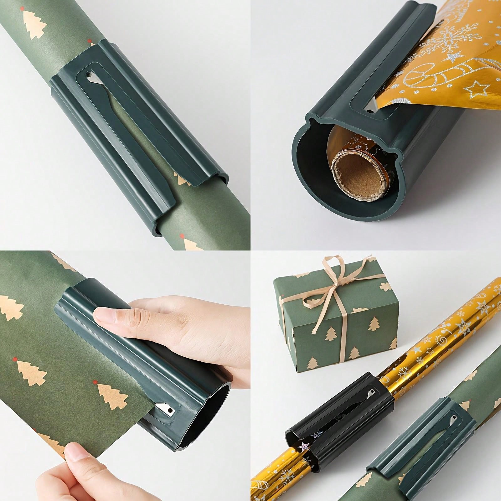 1pc Sliding Gift Wrapping Paper Cutter s Cutting Tools Gift Wrapping