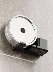 1個吹風機架,掛牆式吹風機收納架,無手持式吹風機掛架,馬桶吹風機收納架 - 彩色 - 查看 4