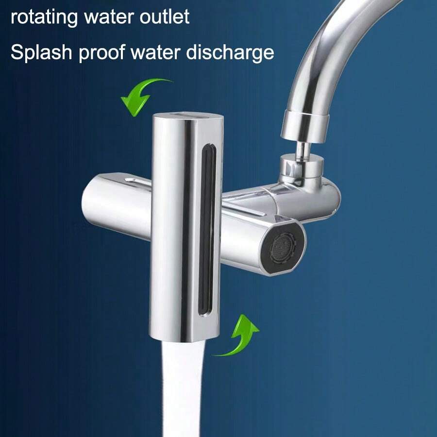 Kitchen Faucet Swivel Extender Attachment, AntiSplash Device
