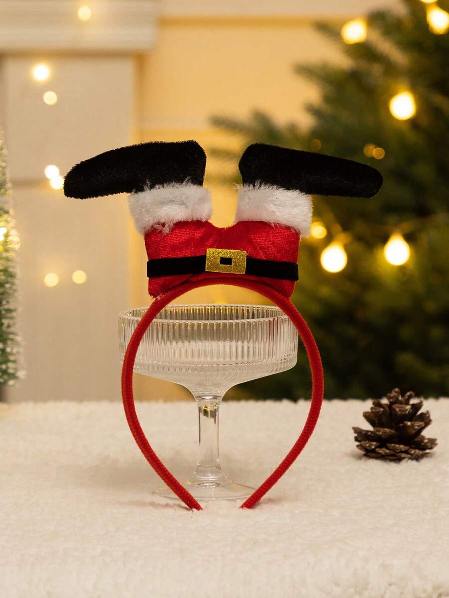 1 件聖誕趣味頭帶,非常適合節日禮物 - 彩色 - 查看 1