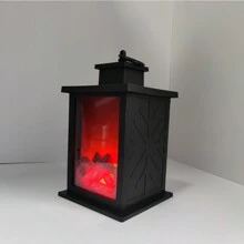 1個復古壁爐裝飾燈,led火焰模擬燈,夜燈,創意裝飾燈