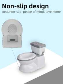 Infant Potty Training Seat For Toilet - White - View 5