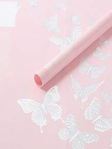 20 Của Giấy gói hoa Loại bướm Nhảy Thạch Phim ảnh Không thấm nước Hoa hồng Giấy gói Hoa Nghệ thuật Bó hoa Hoa Cửa hàng Hoa bao bì Nguyên vật liệu - Nhiều màu - Xem 4