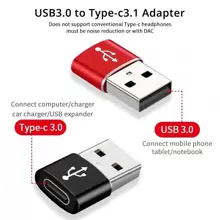 Pc轉接頭usb C轉usb轉接器,筆記本電腦usb轉接器usb 3.0,iphone 15充電usb,電腦數據傳輸,usb 3.0 - 彩色 - 查看 3