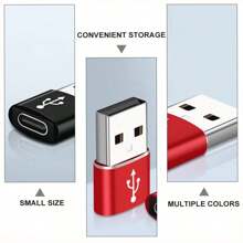 Pc轉接頭usb C轉usb轉接器,筆記本電腦usb轉接器usb 3.0,iphone 15充電usb,電腦數據傳輸,usb 3.0 - 彩色 - 查看 7