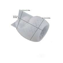 1pc Diy Dinosaur Egg Baby Break Out T-Rex Hatchling Candle Plaster Silicon Mold - White - View 2