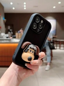 1 Vỏ điện thoại chống rơi hình đầu chó Gaozhu Boss Tương thích với iPhone - Nhiều màu - Xem 2