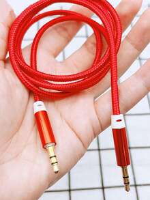 1入組3.5毫米音頻車載AUX編織線材