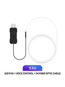 1 pieza Luz de ambiente automotriz con iluminación colorida USB - Multicolor - Ver 11