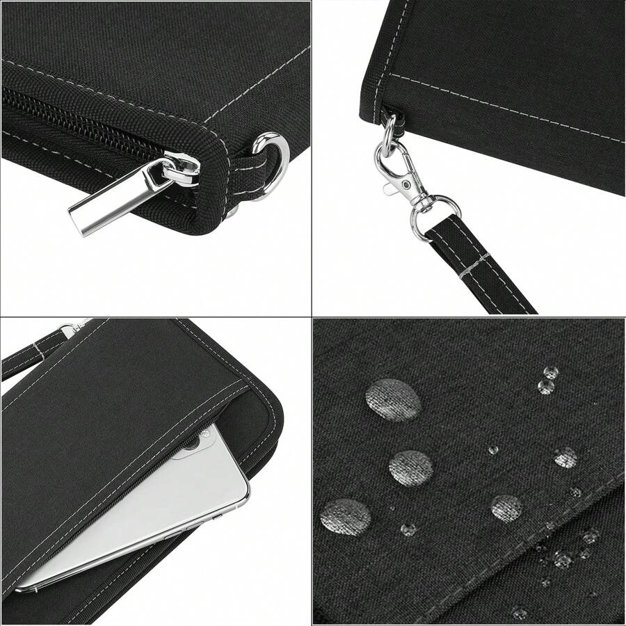 RFID Passport Holder For Family Travel Wallet Document Wallet Organizer