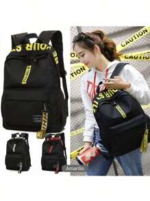 YUQING Fashion Travel Backpack For College Students, School Backpack