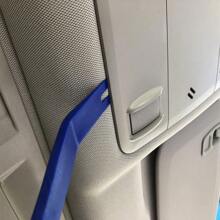 12 Pcs Car Trim Removal Tool Set, Auto Clip Removal Tool Kit for Bumper Fastener Rivet Clips Car Door Clip Panel Audio Video Dashboard Dismantle, Automotive Plastic Pry Tool Repair Tools Set (Blue) - Blue - View 3