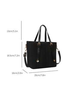 壓紋肩袋,時尚復古拉鍊包,適用於女大學生、菜鳥與白領女性,是辦公室、工作、商務、通勤的理想選擇,是女性的最佳工作包