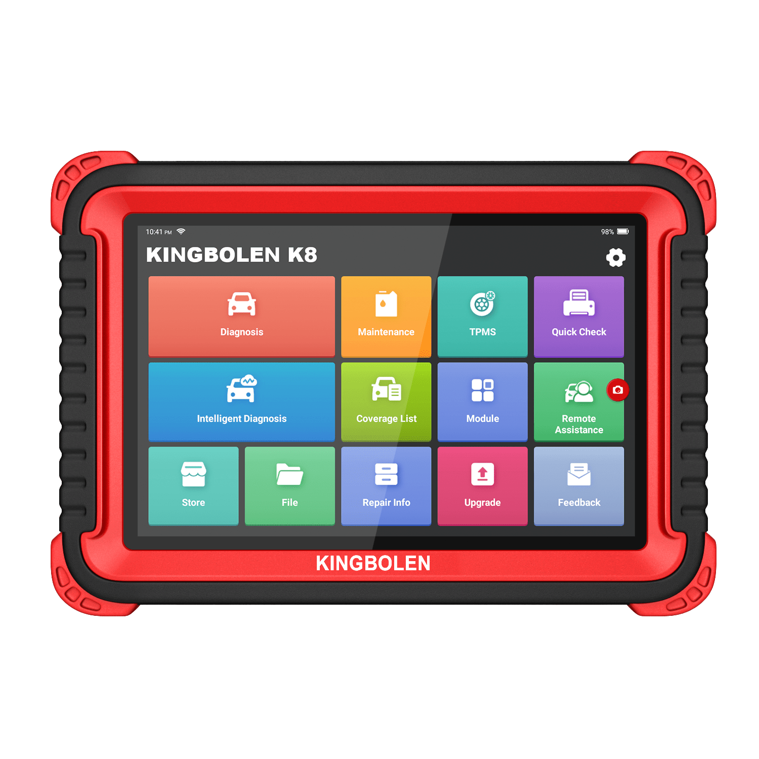 KINGBOLEN K8 OBD2 Scanner, 2023 Bidirectional Scan Tool 34+Resets, ECU ...