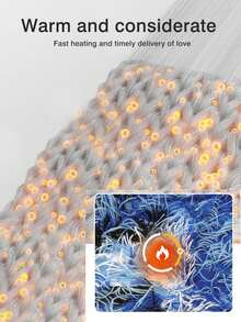 1 件裝男士黑色保暖防風時尚破洞拉瓦滑雪面罩毛絨流蘇無簷小便帽針織帽,冬季戶外活動和日常穿著 - 黑色 - 查看 7