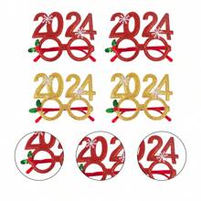 4pcs Năm mới 2024 Khung kính Đạo Cụ Quầy Chụp Ảnh Giáng sinh vui vẻ Đồ trang trí Giáng Sinh
 Quà tặng trẻ em Năm mới Đêm trước Buổi tiệc Đồ trang trí - Nhiều màu - Xem 5