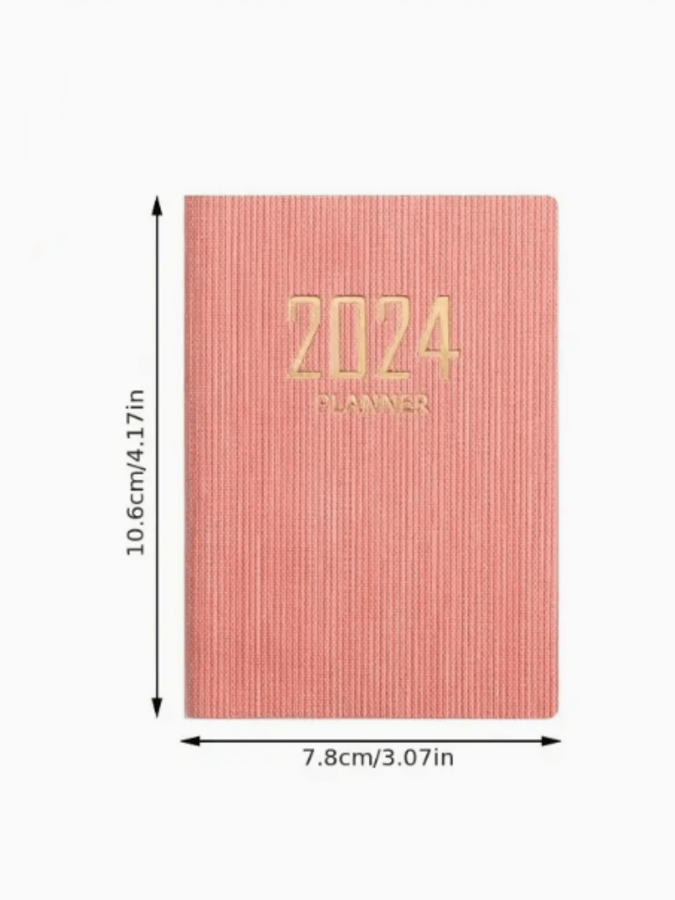 In Stock 2023 English A7 Daily Planner Notebook With 2024 Yearly