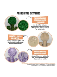 Felicita Festival Decor - Green - View 4