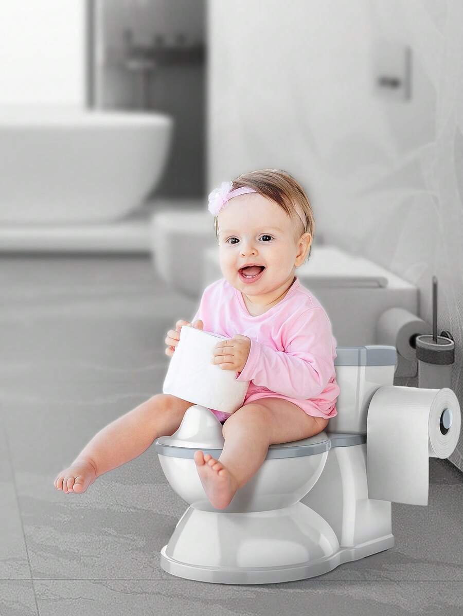 Infant Potty Training Seat For Toilet - White - View 1