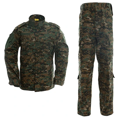 TRGPSG Unisex Lightweight Tactical Camo Hunting Combat BDU Uniform Outdoors Suit Set