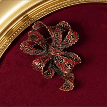 1 Miếng Hàn Quốc Thiết kế Retro Hình bướm Trâm cài , Thanh lịch Và Linh hoạt , Tinh tế Cao-kết thúc Quần áo Phụ kiện - Loại bướm - Xem 1