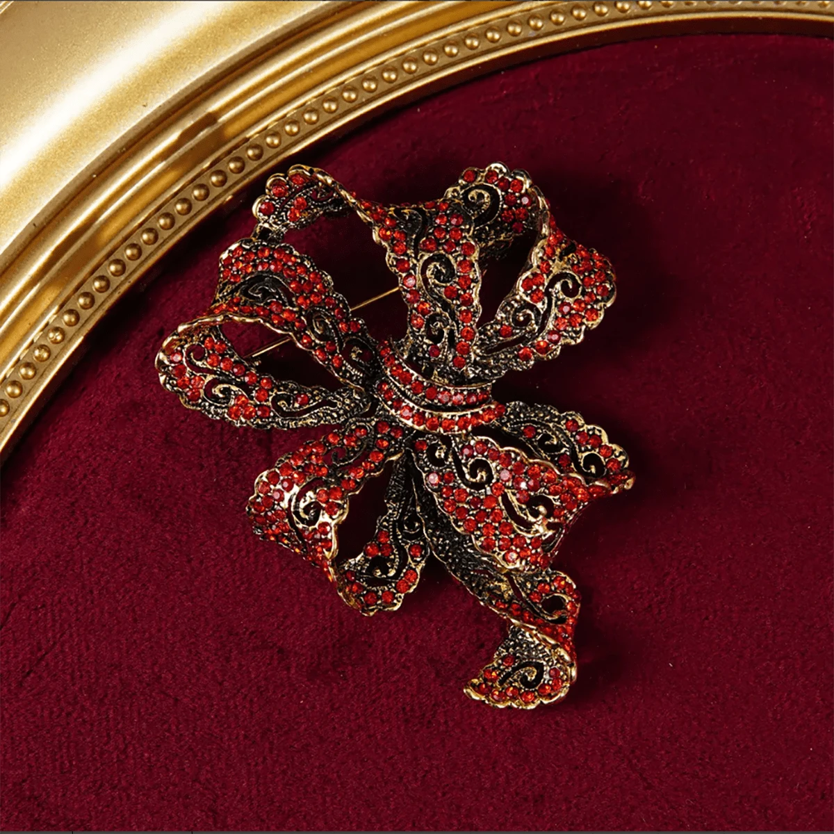 1 Miếng Hàn Quốc Thiết kế Retro Hình bướm Trâm cài , Thanh lịch Và Linh hoạt , Tinh tế Cao-kết thúc Quần áo Phụ kiện - Loại bướm - Xem 1