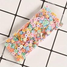20 Gramm 1 Beutel / Süße Fruchtform Polymer Clay Scheiben Für Diy Nägelkunst Und Schmuckherstellung - Kristall Schlamm Slime Füllstoff