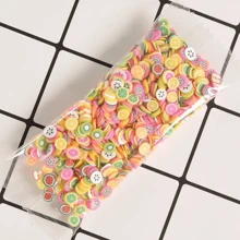 20 Gramm 1 Beutel / Süße Fruchtform Polymer Clay Scheiben Für Diy Nägelkunst Und Schmuckherstellung - Kristall Schlamm Slime Füllstoff