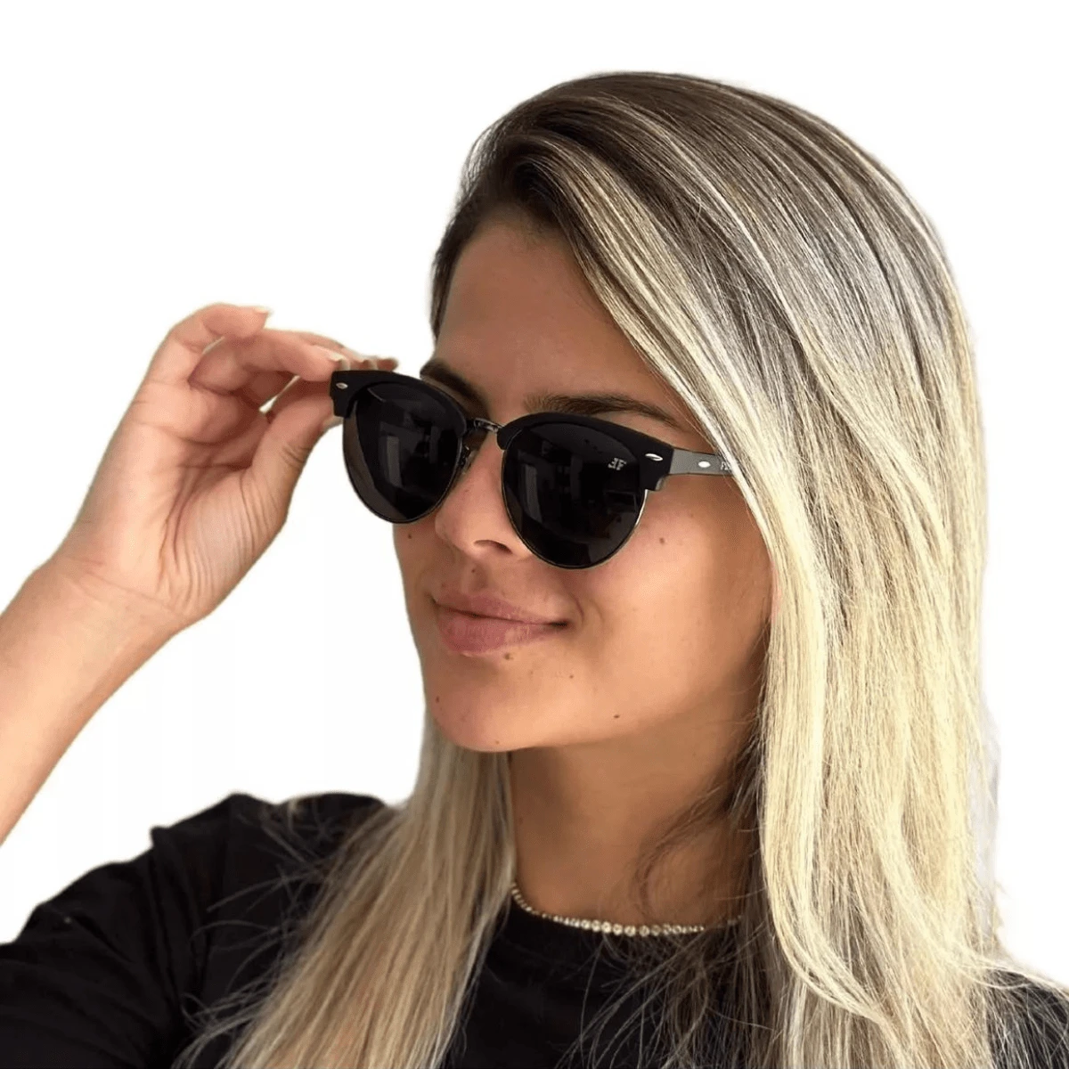 Finoti Women Fashion Glasses - 黑色 - 查看 1