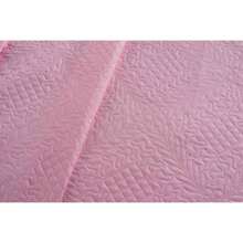 Kit De Colcha De Cobre Cama Matrimonial Estándar + Juego Completo De Sábanas De 4 Piezas - Rosa Pálido - Ver 3
