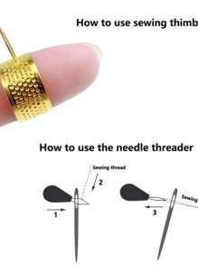 Set Kit De Costura De Bolsillo Portatil Equipo Básico Emergencias Viaje - Multicolor - Ver 9