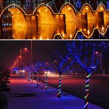 50/100/150/200ft Led Rope Light Strip Lights Waterproof Indoor Outdoor String Lighting Christmas Party Home Decor - Warm White - View 6