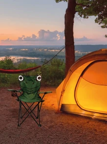 Folding Chairs - Green - View 8