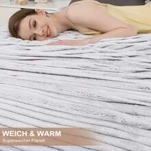 Electric Blankets & Throws - Grey - View 4