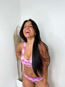 Women Bra & Panty Sets - 粉色 - 查看 2