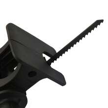 家用電鑽改裝電鋸電動往復鋸馬刀鋸電鑽轉曲線鋸木工工具 - 黑色 - 查看 5