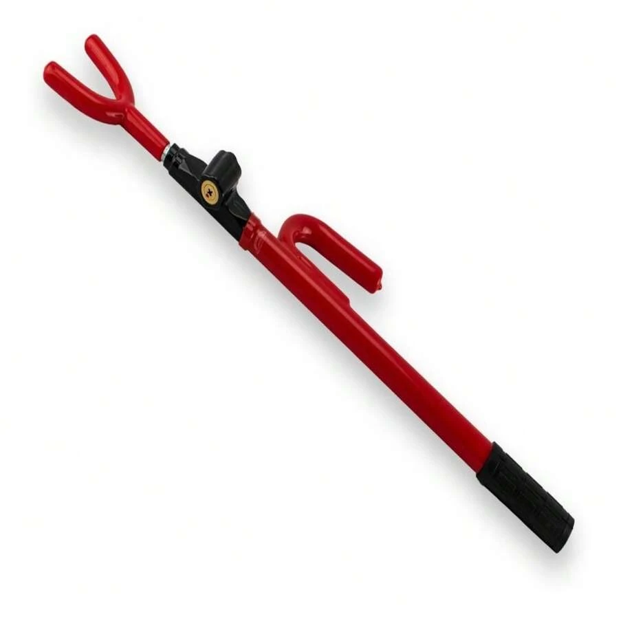 Candado Baston Seguro Volante Anti Robo Cand-27 Bsp - Rojo - Ver 1