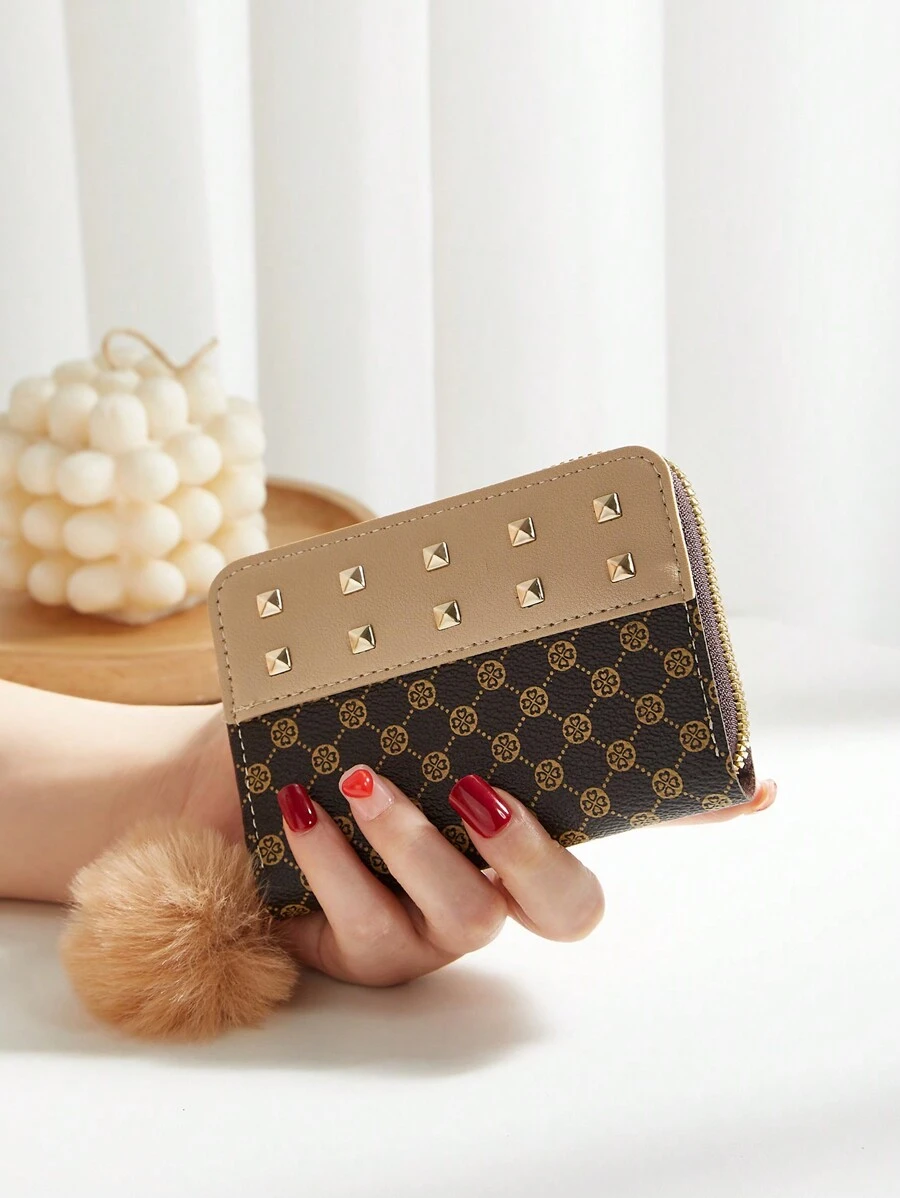 Women's Handbags Coin Purse - Apricot - View 1